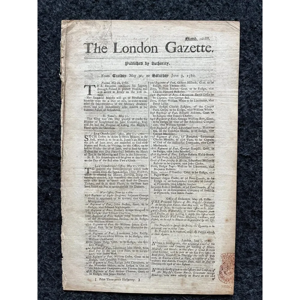 N/A original pamphlet